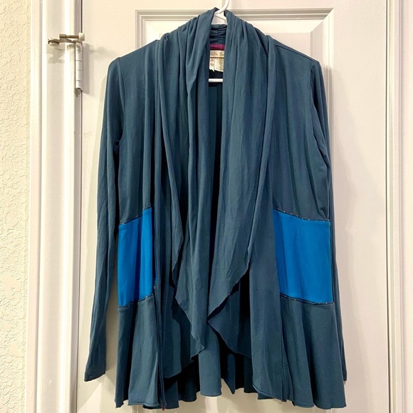 Matilda Jane Moody Cardigan Open Front Swing Top S - Picture 3 of 7